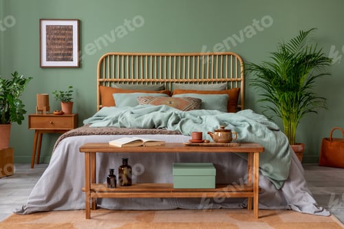Preview: Elegant bedroom interior design