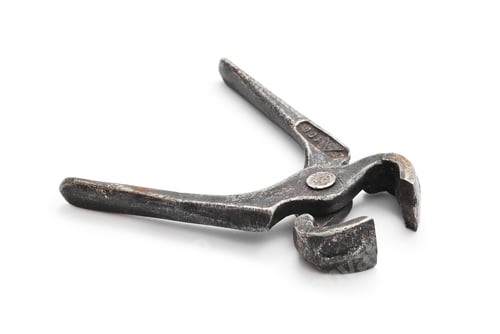 Preview: old rusty pliers