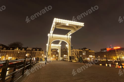 Preview: Magere Brug (Skinny Bridge), Amsterdam, Netherlands