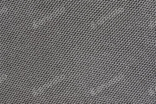 Preview: The Textured Background From Knitted Fabric With Large Loops Of Black Gray Color