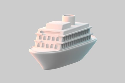 Preview: Simple cruise ship vessel
