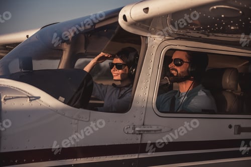 Preview: Couple in aircraft