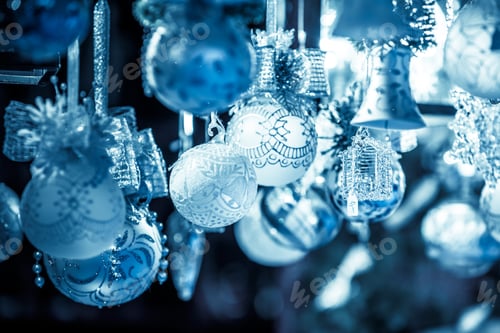 Preview: Christmas decoration on an european market