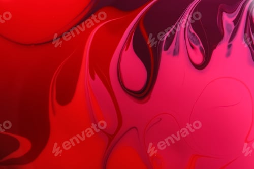 Preview: Mixed different color nail polishes as background, closeup