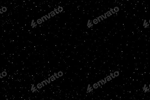 Preview: Starry night sky. Galaxy space. Glowing stars in sky.