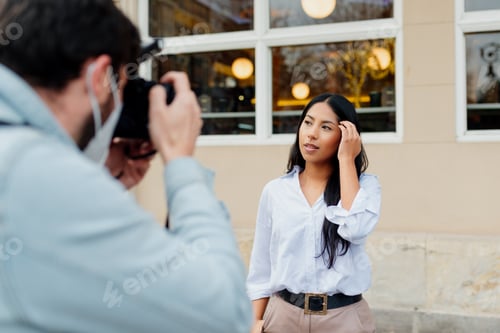 Preview: people working on the street