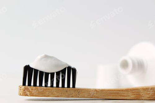 Preview: Toothbrush on bamboo toothbrush