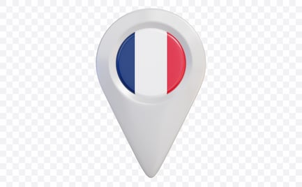 Preview: France Location Pin