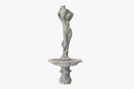 Preview: Antique Woman Statue Fountain
