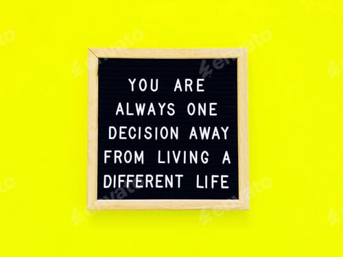 Preview: You are always one decision away from living a different life