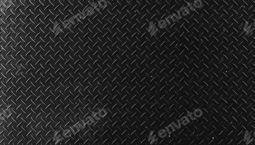 Preview: Black steel place floor for abstract background.