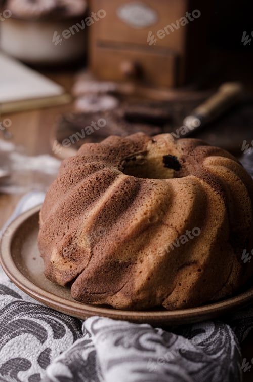 Preview: Monkey bread with chocolate, food photography