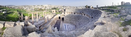 Preview: Panoramic view of antique Theater Aspendos