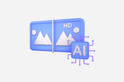 Preview: AI Enhance Visual 3D Illustration
