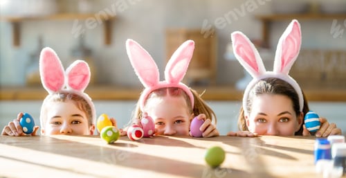 Preview: Family fun decorating Easter eggs at home