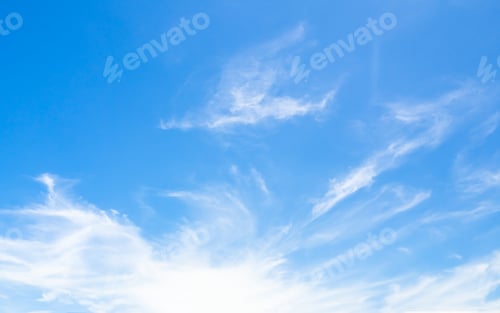 Preview: Nature Sky Cloud Blue Background Paronama
