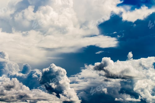 Preview: colorful dramatic sky with cloud at sunset.