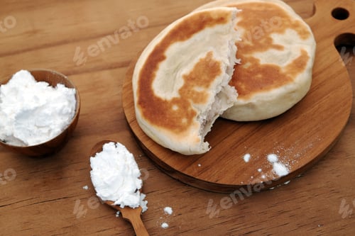 Preview: Chinese Fried Dough On Wooden Floor
