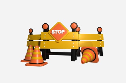Preview: Barricade Sign