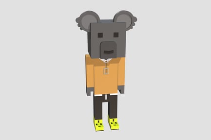 Preview: 3D Character Koala