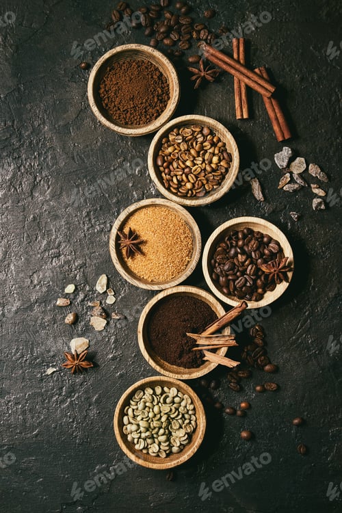 Preview: Variety of coffee beans