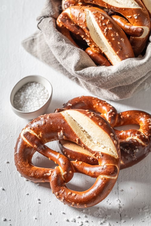 Preview: Homemade pretzels as a perfect snack for beer