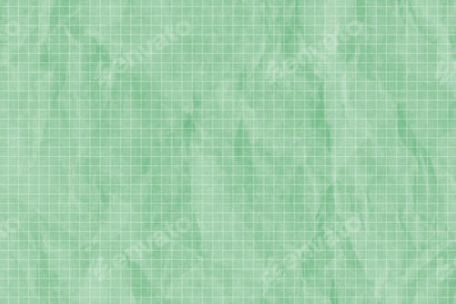 Preview: Crumpled green grid paper textured background