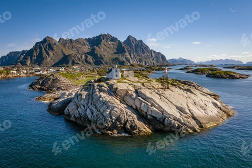 Preview: Henningsvaer Lofoten is an archipelago in the county of Nordland, Norway.