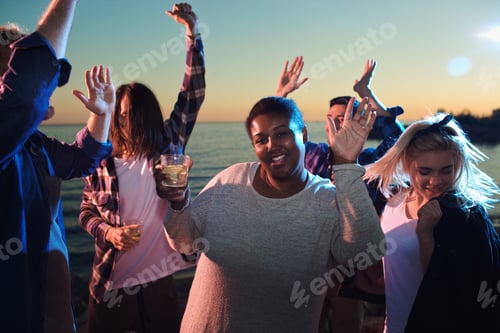 Visualização: Amigos dançando