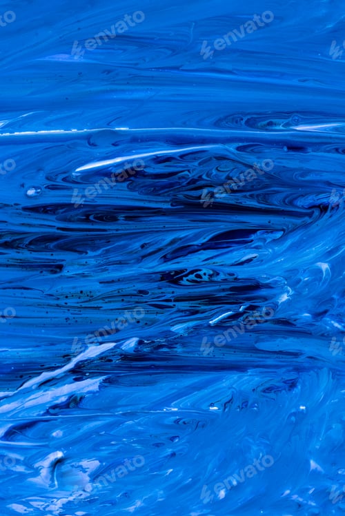 Preview: Abstract flow of liquid paints in mix