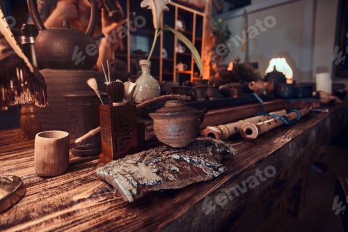 Preview: Set of accessories, all for making a natural delicious aromatic tea