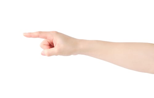 Preview: Emty hand holding gesture