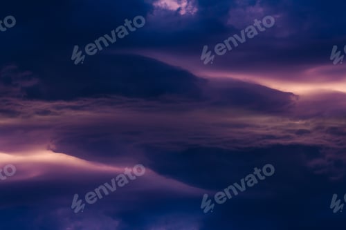 Preview: Parallel dramatic storm clouds space