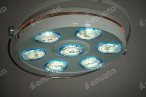 Preview: Surgical Operating Room Light in Close Up View