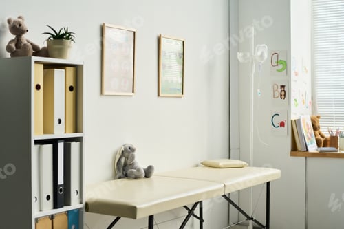 Preview: Pediatric Medical Office with Minimalist Decor