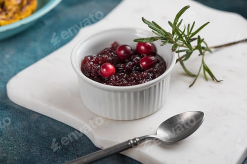 Preview: Cranberry sauce is a traditional Thanksgiving side dish.