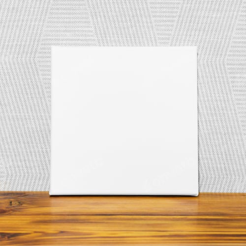 Preview: Blank canvas frame.