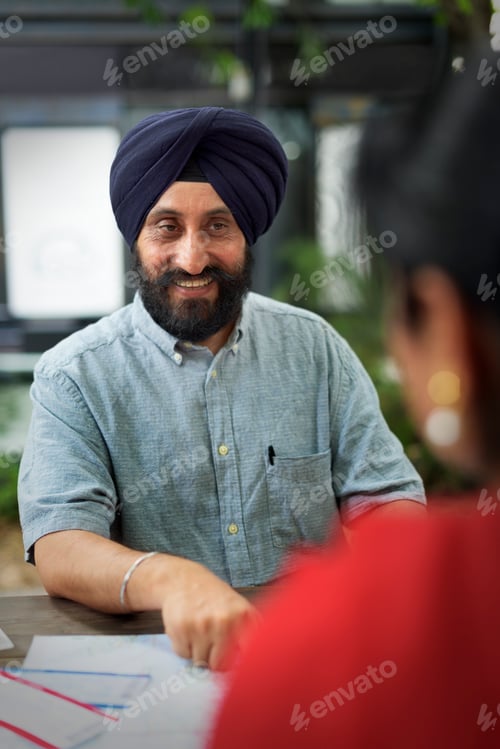 Preview: Indian Couple Planning Trip Concept