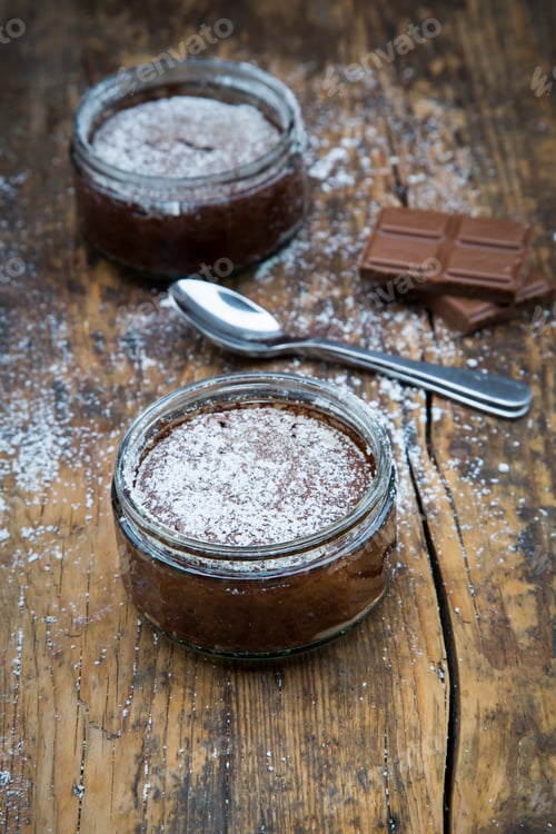 Preview: Chocolate tartlet in glass