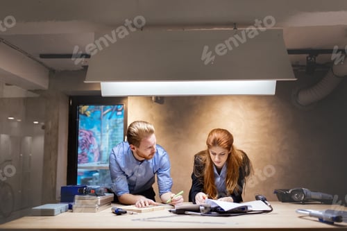 Preview: Designers working in modern office