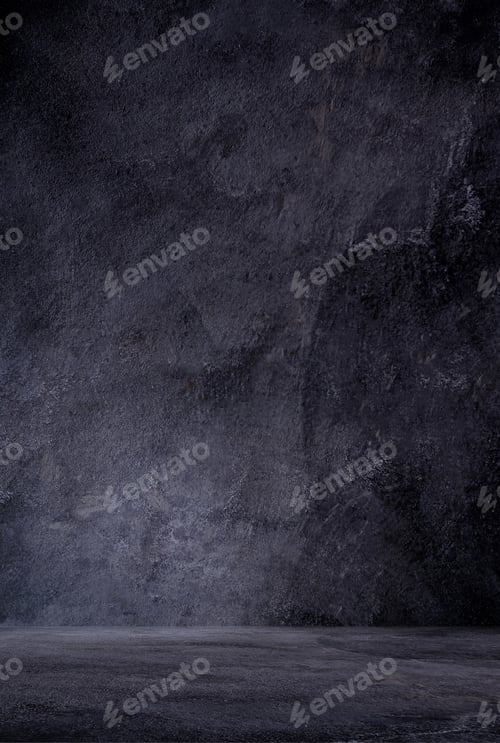 Preview: Backdrop Empty Gray Light Bright Smooth Cement Wall Room Background