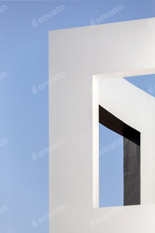 Preview: Abstract geometric concrete structure