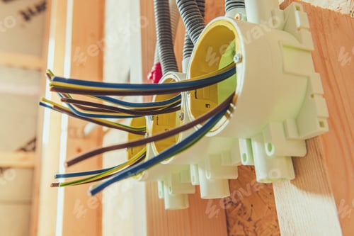 Preview: Electrical Wires and Installations in a Residential Construction Project