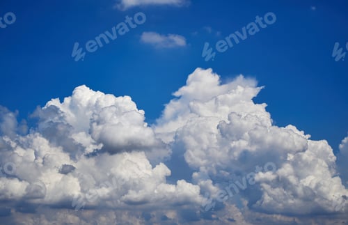 Preview: Blue sky with clouds background