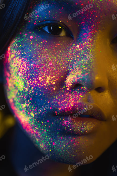Preview: fluo powders faces
