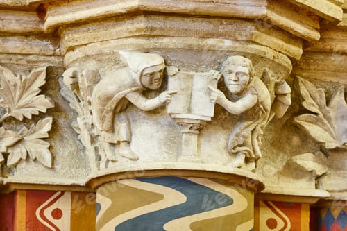 Preview: St. Matthias neogothical cathedral indoor capital. Budapest highlight. Hungary