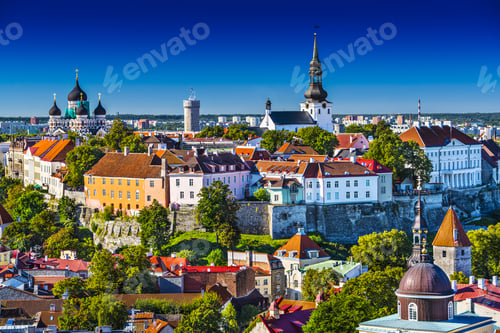 Preview: Tallinn, Estonia At The Old City.