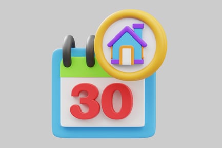 Preview: Appointment calendar with house icon