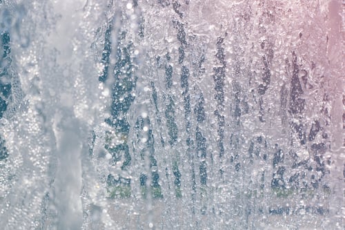 Preview: Fountain Works In Sunny Bright Day Background Image