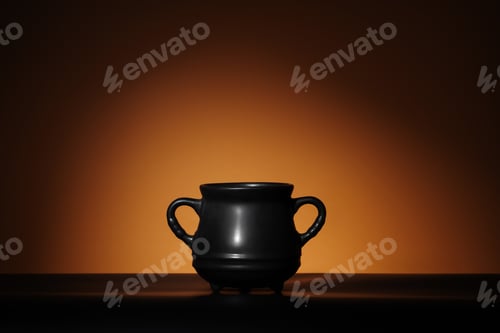 Preview: Black Cauldron Halloween background